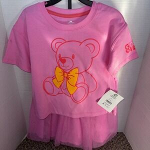 Celebrat Girls Size 5X T Shirt And Skirt Set Pink